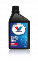 Тормозная жидкость Valvoline BRAKE & CLUTCH FLUID DOT-4, 0,5 л. 883429 Нидерланды 1/24 шт.