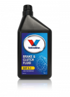 Тормозная жидкость Valvoline BRAKE & CLUTCH FLUID DOT-5.1, 1 л. 883462 Нидерланды 1/12 шт.