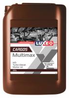 Масло моторное синтетическое LUXE B2B 30354 CARGOS MULTIMAX HD TURBO DIESEL 5W30. 20 л. API CI-4 PLUS /SL, АСЕА Е7 Россия 1/1 шт.