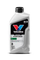 Масло моторное синтетическое Valvoline SynPower FE 5W30, 1 л, API SL; ACEA A5/B5 907849 Нидерланды 1/12 шт.