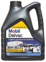 Масло моторное минеральное Mobil Delvac LCV 10W30, 4 л, API CJ-4/CK-4/SN, 154620 Финляндия 1/4 шт.