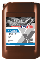 Масло гидравлическое LUXE B2B 30280 HYDROS HVLP 22, 20 л. DIN-51524 Россия 1/1 шт.